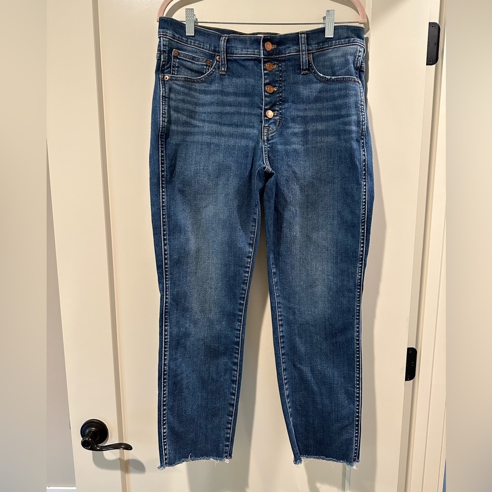 J Crew 9” Vintage Straight jeans, size 31
